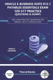 Oracle E-Business Suite R12.1 Payables Essentials Exam 1z0-517 Practice Questions & Dumps