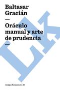 Oráculo Manual Y Arte De Prudencia