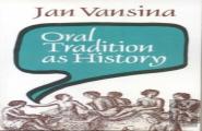 Oral Tradition As History