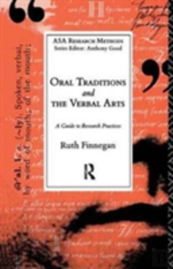 Bertrand.pt - Oral Traditions And The Verbal Arts