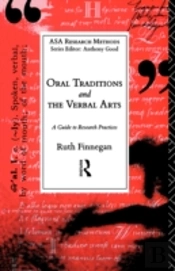 Oral Traditions And The Verbal Arts