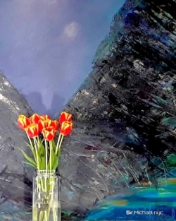 Bertrand.pt - Orange Tulips  Artist Grid Journal  Ir M