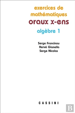 Bertrand.pt - Oraux X Ens Algebre 1 3e Edt