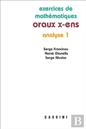 Oraux X-Ens ; Analyse 1