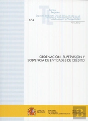 Ordenación, Supervisión Y Solvencia De Entidades De Crédito