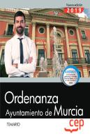 Ordenanza. Ayuntamiento De Murcia. Temario