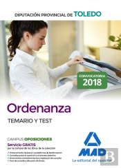 Ordenanza De La Diputación Provincial De Toledo. Temario Y Test