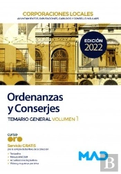 Ordenanzas Y Conserjes De Corporaciones Locales. Temario General Volumen 1