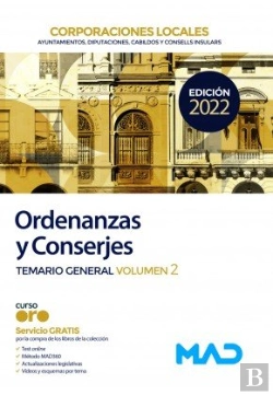 Bertrand.pt - Ordenanzas Y Conserjes De Corporaciones Locales. Temario General Volumen 2