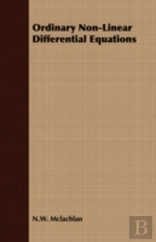 Ordinary Non-Linear Differential Equatio