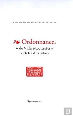 Bertrand.pt - Ordonnance De Villers-Cotterets