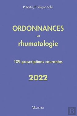 Bertrand.pt - Ordonnances En Rhumatologie 2022 - 109 Prescriptions