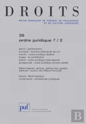 Ordre Juridique ?