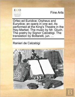 Bertrand.pt - Orfeo Ed Euridice; Orpheus And Eurydice;