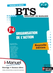 Organisation De L'Action Finalite 4 Bts I-Manuel + Ouvrage Papier 2012