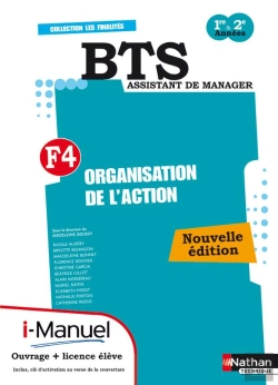 Bertrand.pt - Organisation De L'Action Finalite 4 Bts I-Manuel + Ouvrage Papier 2012