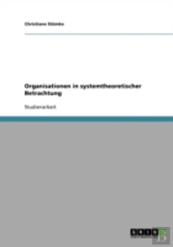 Bertrand.pt - Organisationen In Systemtheoretischer Betrachtung