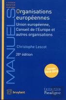 Organisations Européennes (20e Édition)