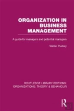 Bertrand.pt - Organization In Business Management (Rle: Organizations)