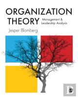 Organization Theory