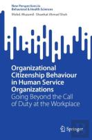 Organizational Citizenship Behaviour In Human Service Organizations