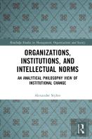 Organizations, Institutions, And Intellectual Norms