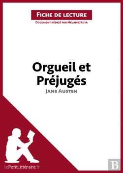Bertrand.pt - Orgueil Et Préjugés De Jane Austen (Fiche De Lecture)
