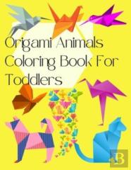Origami Animals Coloring Book For Toddlers