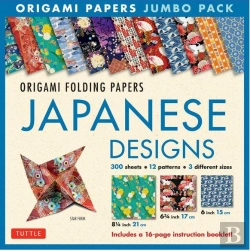 Bertrand.pt - Origami Folding Papers Jumbo Pack: Japanese Designs /Anglais