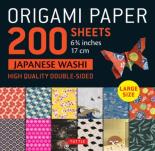 Origami Paper 200 Sheets Japanese Washi Patterns 6.75 Inch
