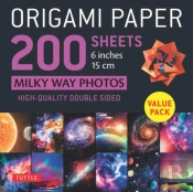 Origami Paper 200 Sheets Milky Way Photos 6 Inches (15 Cm)