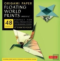 Bertrand.pt - Origami Paper Floating World Ukiyo-E Large 8 1/4 /Anglais