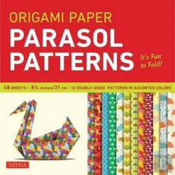 Bertrand.pt - Origami Paper - Parasol Patterns Large 8 1/4 48 Sheets /Anglais
