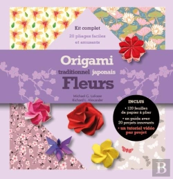 Bertrand.pt - Origami Traditionnels Japonais - Fleurs - Kit Complet Avec Un Livret Et 120 Feuilles