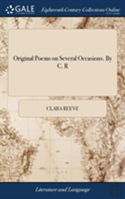Bertrand.pt - Original Poems On Several Occasions. By C. R