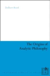 Origins Of Analytic Philosophy