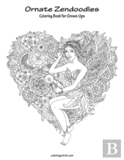 Ornate Zendoodles Coloring Book For Grow