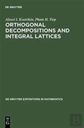 Orthogonal Decompositions And Integral Lattices