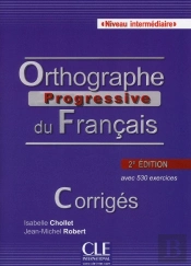 Orthographe Progressif Intermediaire 2ed - Corriges