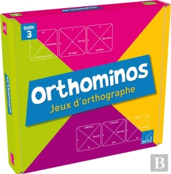 Bertrand.pt - Orthominos Cycle 3 ; 2 Plateaux De Jeux Et 6 Jeux De Cartes