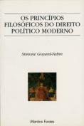 Os Princípios Filosóficos do Direito Político Moderno