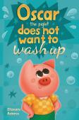 Oscar The Piglet Does Not Want To Wash Up