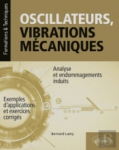 Oscillateurs, Vibrations Mecaniques : Analyse Et Endommagement Induits ; Avec Exemples D'Application Et Exercices Corrigés