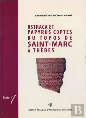 Ostraca Et Papyrus Coptes Du Topos De Saint Marc À Thebes