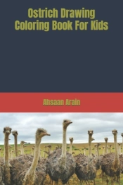 Ostrich Drawing Coloring Book For Kids