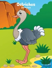 Ostriches Coloring Book 1