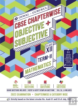 Bertrand.pt - Oswal-Gurukul Mathematics Chapterwise Objective + Subjective For Cbse Class 12 Term 2 Exam