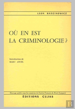 Bertrand.pt - Où En Est La Criminologie ?