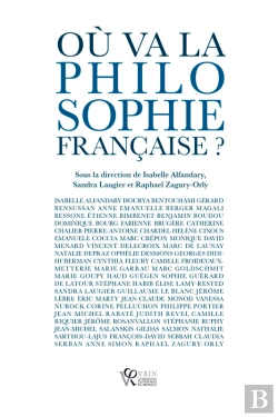 Bertrand.pt - Où Va La Philosophie Française ?