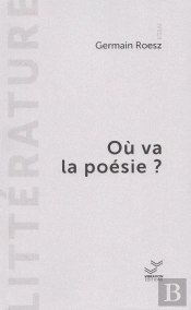 Où Va La Poésie ?